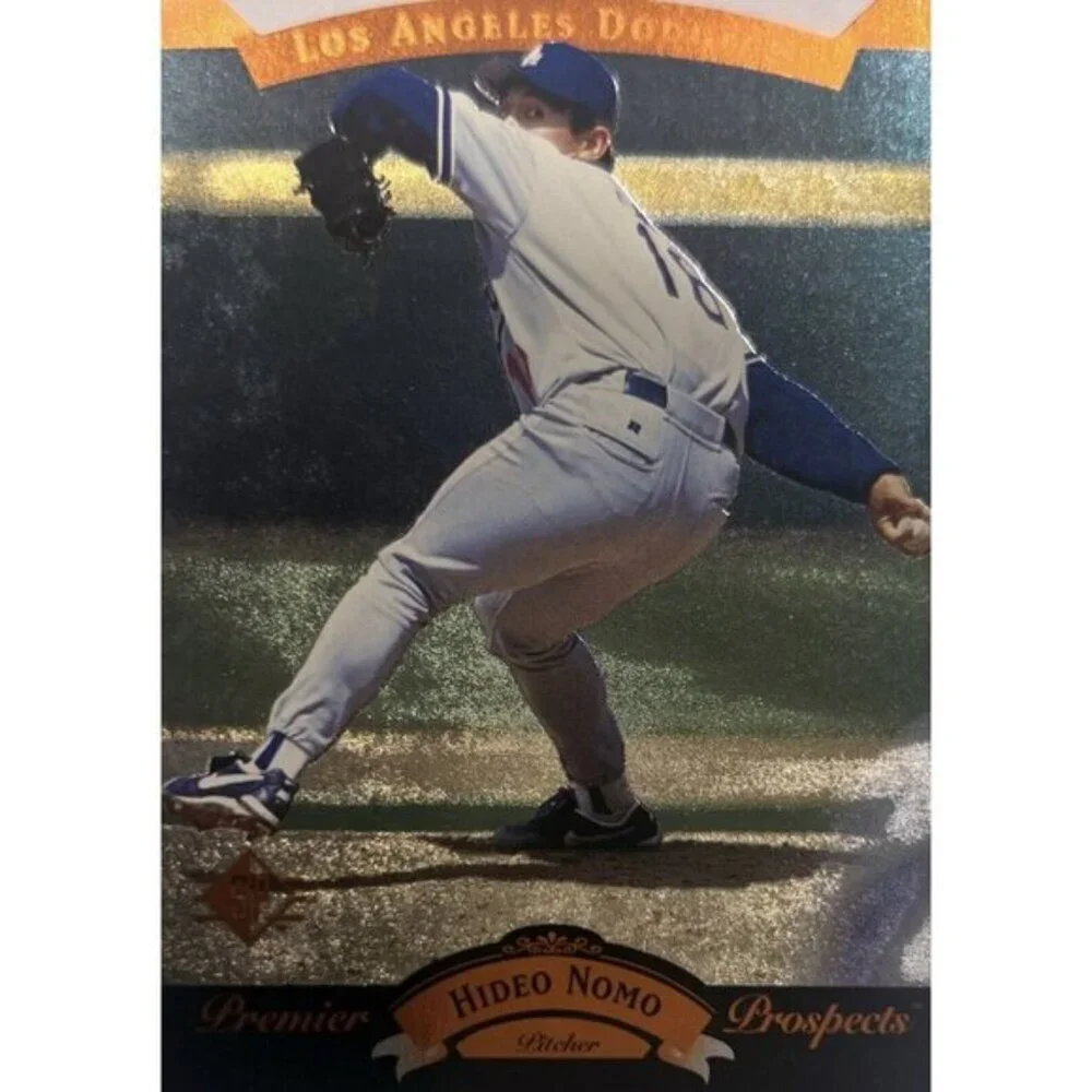 1995 Upper Deck SP Premier Prospects Hideo Nomo Rookie Card Dodgers Die Cut #14